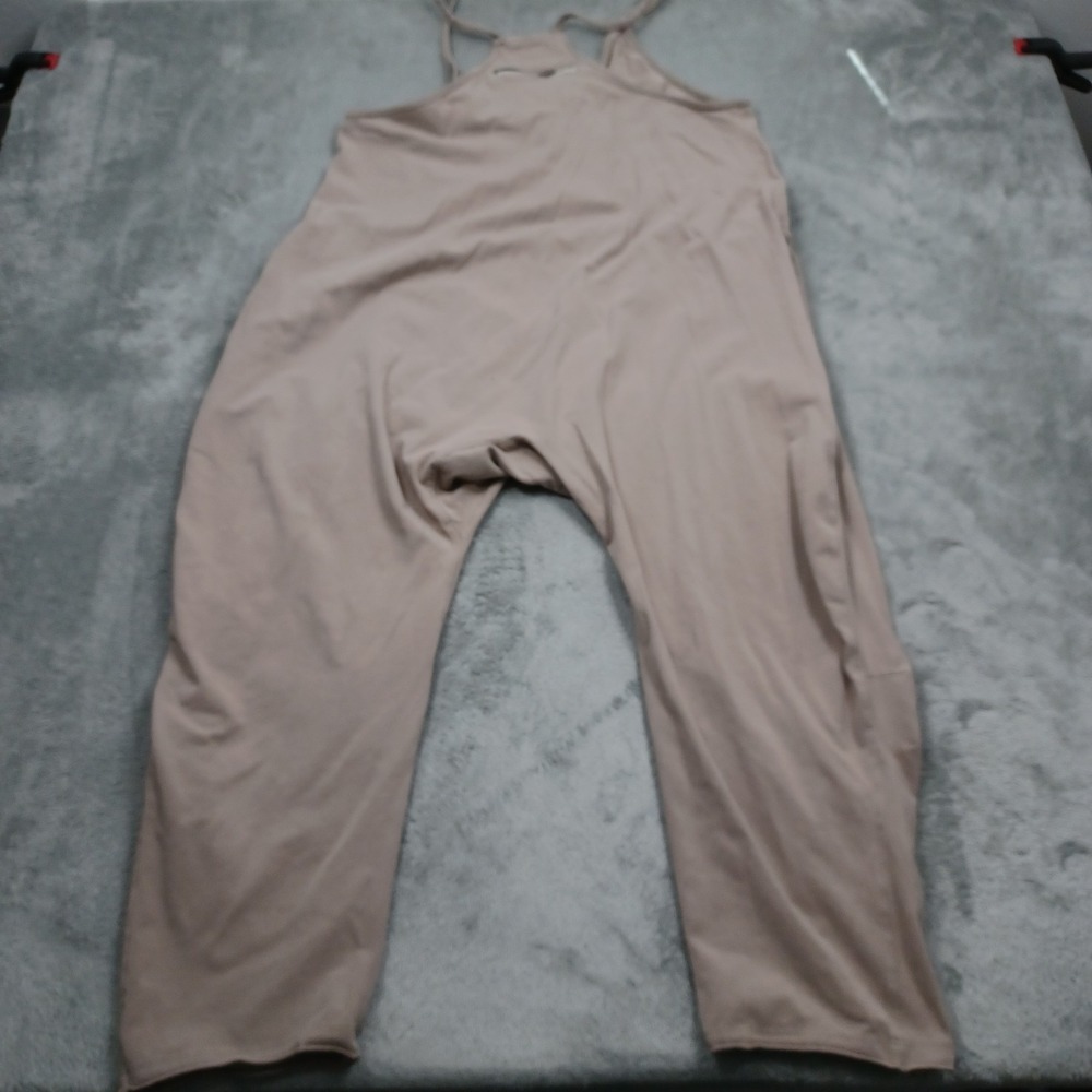 Free People Romper Womens Small Brown Oversized Movement Casual Activewear - Picture 6 of 9